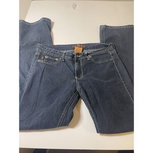 Domaine Dark Jeans Woman's Boot Cut Stretch Jeans Size 11